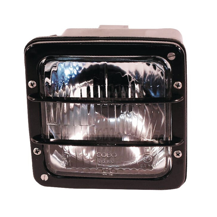 Reflektor kwadratowy przezroczysty Cobo 05160000 - widok z przodu