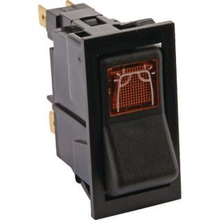 Przełącznik kołyskowy 0-I off-on 4-pin świateł Cobo 13402000 - widok z przodu