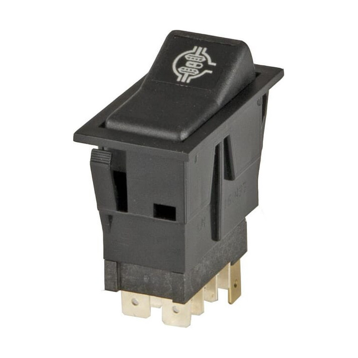 Przełącznik kołyskowy 10-pin blokada dyferencjału Cobo 1024184 - widok z przodu