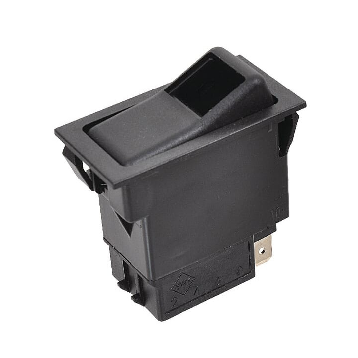 Przełącznik kołyskowy 4-pin świateł awaryjnych Case IH 245909C1 - widok z przodu