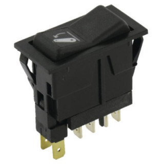 Przełącznik kołyskowy 10-pin podnośnika New Holland 5180495 - widok z przodu