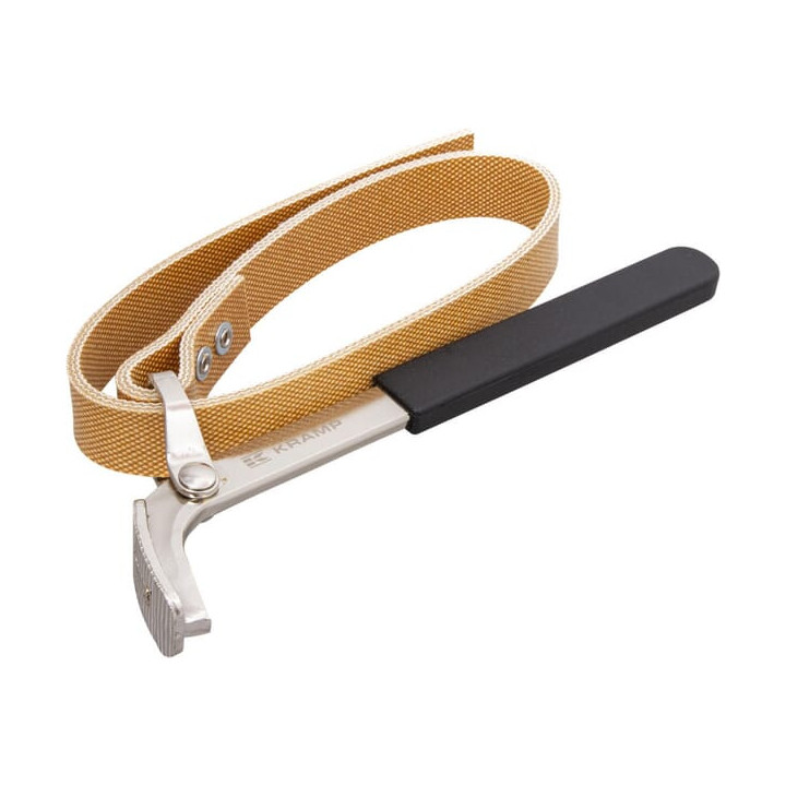 Klucz paskowy do filtrów max 160 mm Kramp 1812302016KR - widok z przodu