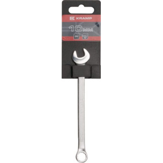 Klucz płasko-oczkowy 10 mm Kramp 1802025010KR - widok z przodu