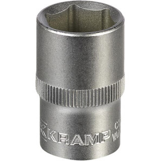 Klucz nasadowy 6-kt 1-2 cala 17 mm Kramp 18060130170KR - widok z przodu