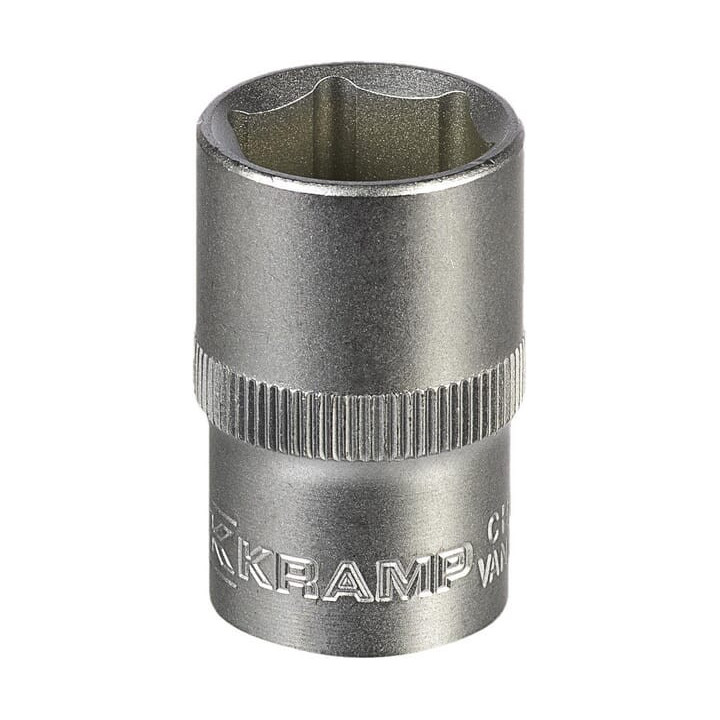 Klucz nasadowy 6-kt 1-2 cala 17 mm Kramp 18060130170KR - widok z przodu