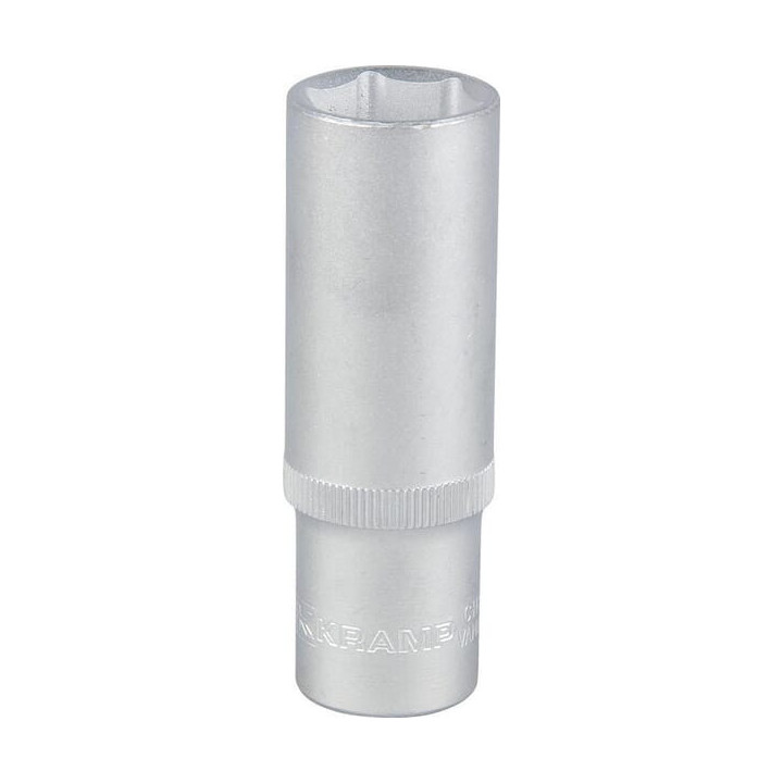 Klucz nasadowy przedłużany 6-kt 1-2 cala 19 mm Kramp 18060133190KR - widok z przodu