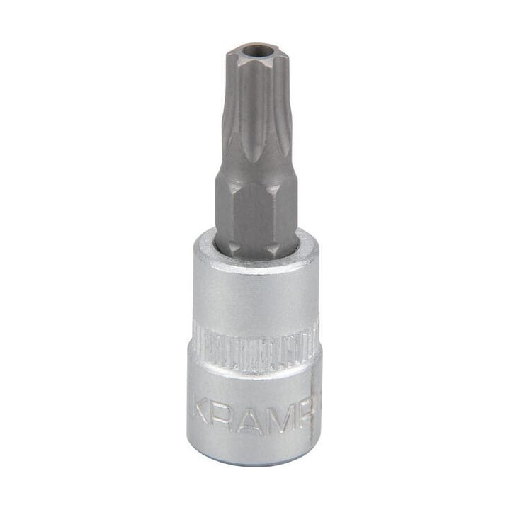 Nasadka Torx z otworem 1-4 cala TX 30 Kramp 18060066030KR - widok z przodu