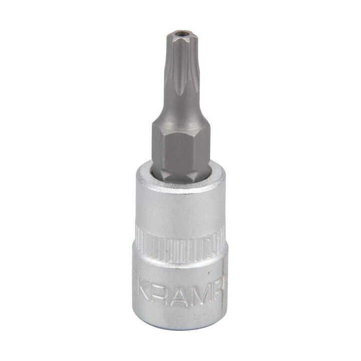 Nasadka Torx z otworem 1-4 cala TX 20 Kramp 18060066020KR - widok z przodu