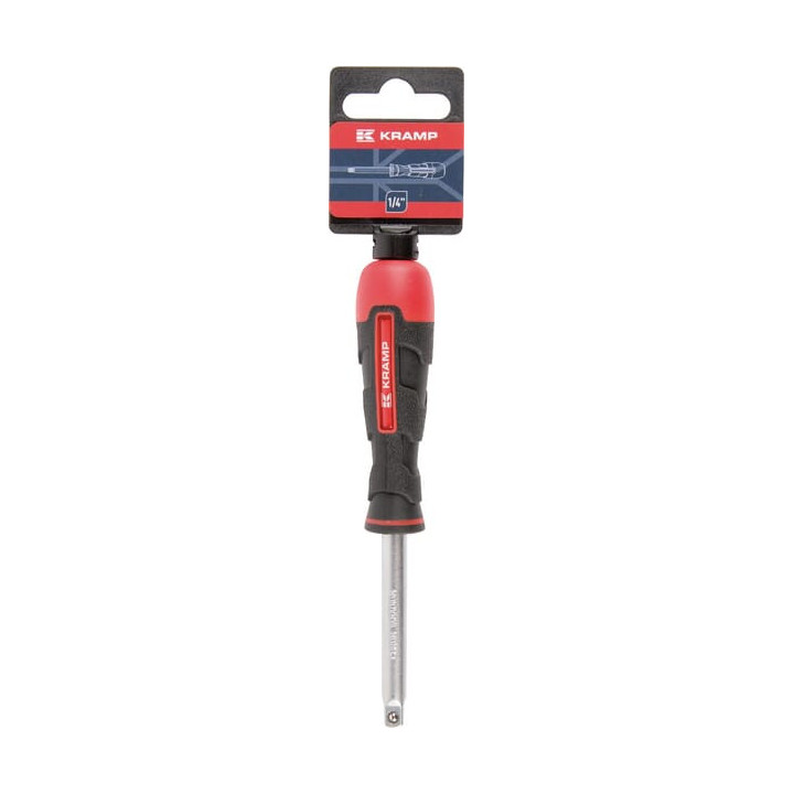 Pokrętło wkrętak 1-4 cala L-112 mm Kramp 18060069050KR - widok z przodu