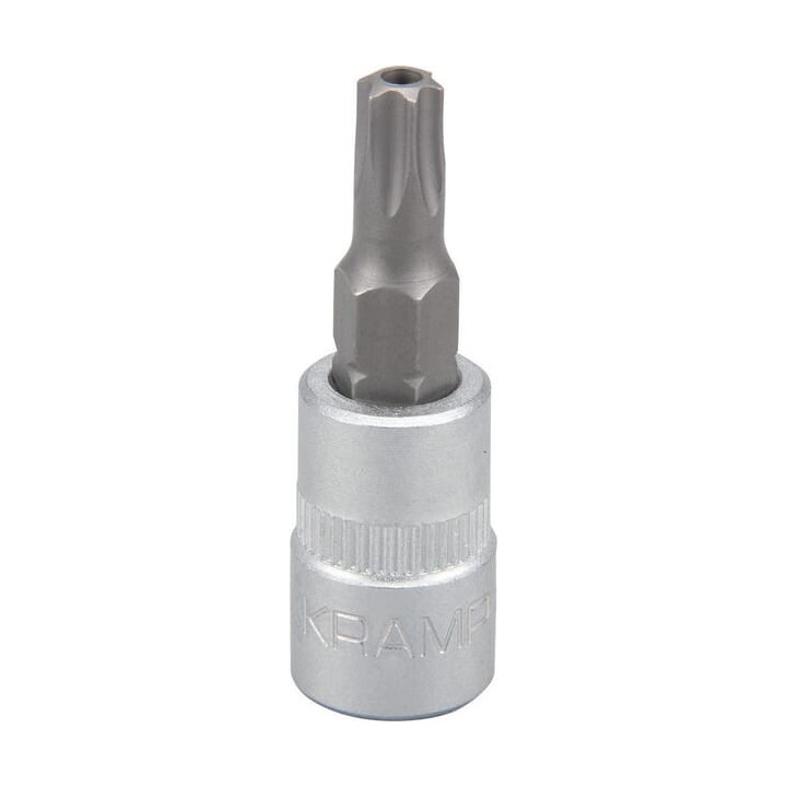 Nasadka Torx z otworem 1-4 cala TX 27 Kramp 18060066027KR - widok z przodu