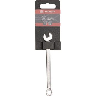 Klucz płasko-oczkowy 8 mm Kramp 1802025008KR - widok z przodu