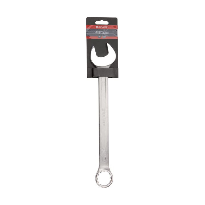 Klucz płasko-oczkowy 30 mm Kramp 1802025030KR - widok z przodu