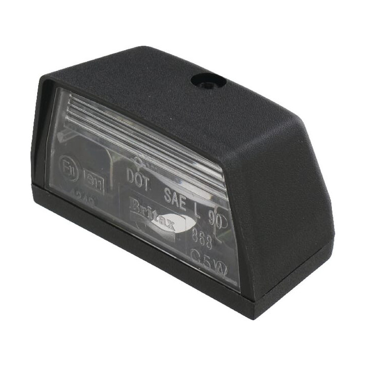 Lampa oświetlenia tablicy rejestracyjnej Valtra AGCO V35235800 - widok z przodu