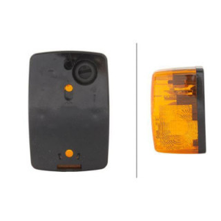 Lampa kierunkowskazu prawa Hella 2BA002652121 - widok z przodu