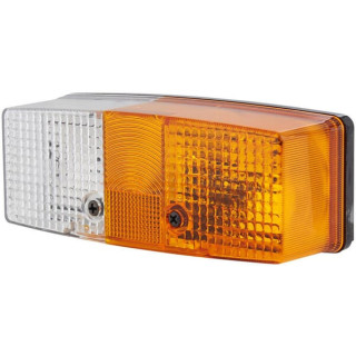 Lampa zespolona kierunkowskazu i postoju lewa Hella 2BE003184051 - widok z przodu