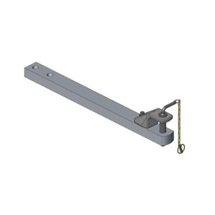 Zaczep 90x50 L905mm Scharmüller 108209840A34 - widok z przodu