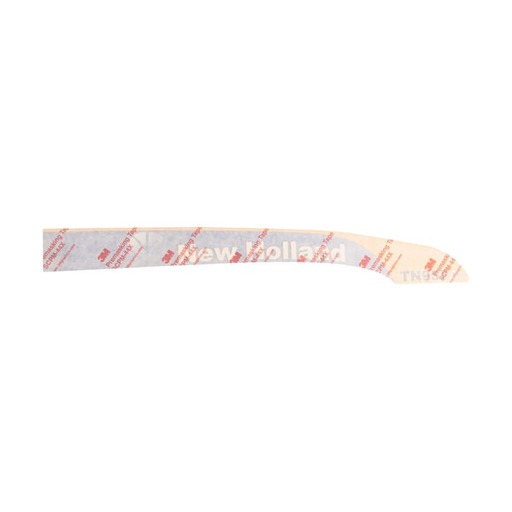 Emblemat TN95FA CNH 47137180 - widok z przodu