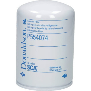 Filtr układu chłodzenia Donaldson P554074 - widok z przodu