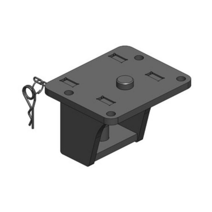 Konsola zaczepu 86-166 Scharmüller 108238050A02 - widok z przodu