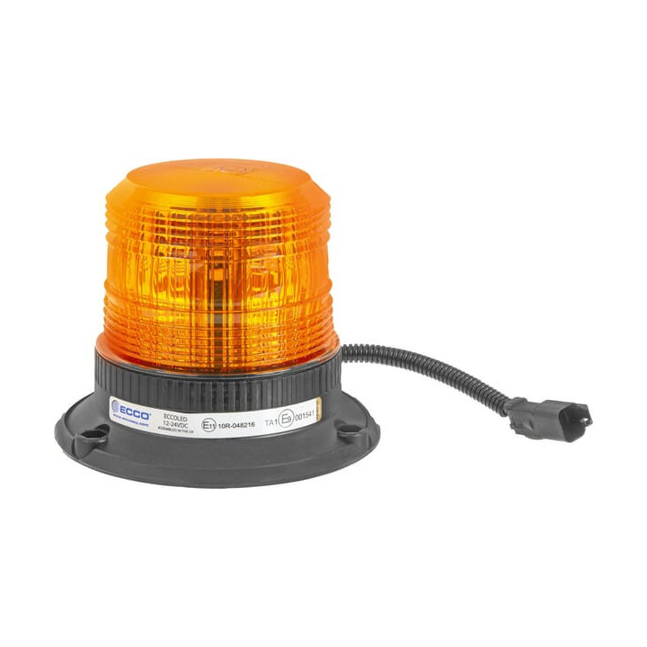 Lampa błyskowa Delta LED przykręcana na 3 śruby Britax B40000NH - widok z przodu