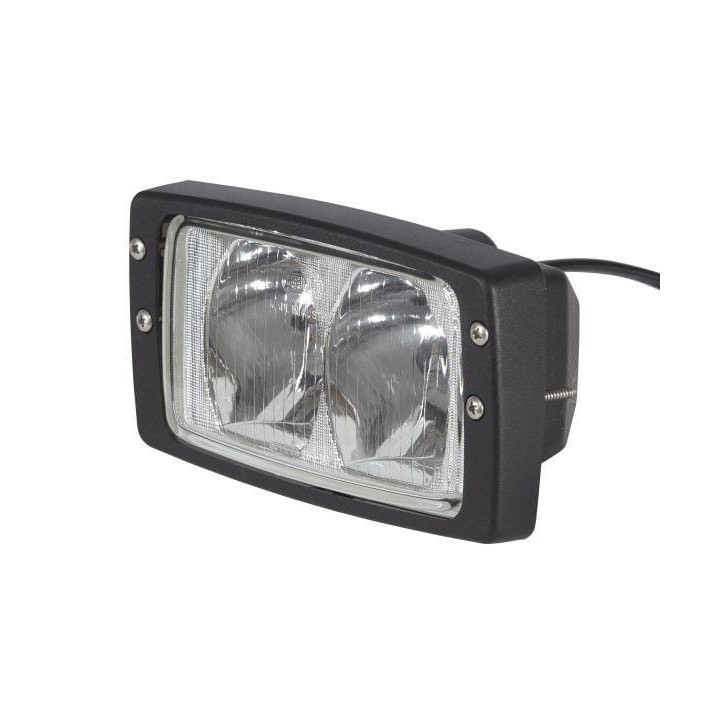 Lampa robocza prostokątna H3 double beam moduł 6213 Hella 1GB996080021 - widok z przodu