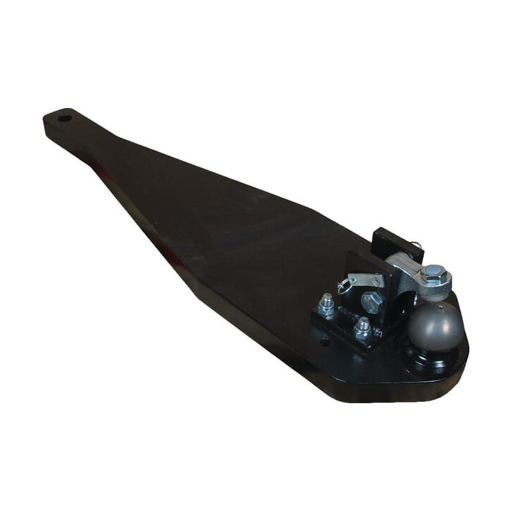 Płyta nośna zaczepu K80 1065 mm Scharmüller 009605801A02 - widok z przodu