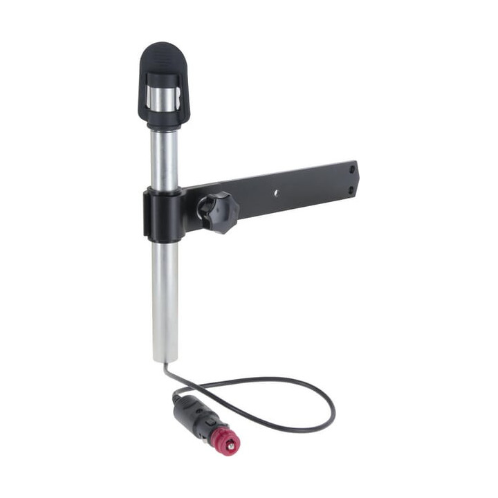 Uchwyt lampy błyskowej z kablem połączeniowym komplet Kramp BS2018KR - widok z przodu