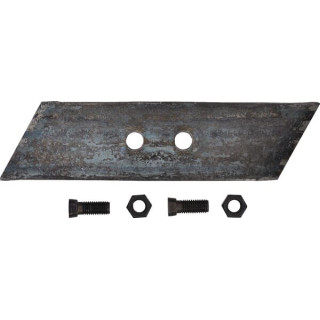 Dłuto lemiesza prawe ze śrubami Kverneland KK053090R - widok z przodu