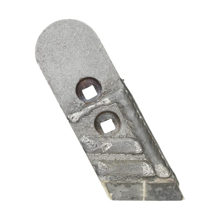 Dłuto lemiesza prawe z węglikiem spiekanym Kramp KK053090SHCN - widok z przodu