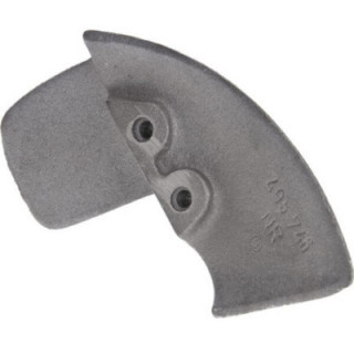 Pierś redlicy prawa Kverneland AC495746 - widok z przodu