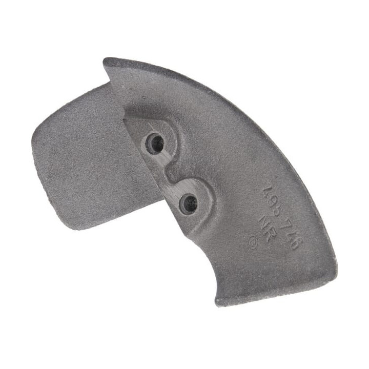 Pierś redlicy prawa Kverneland AC495746 - widok z przodu