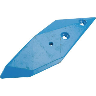 Płytka ślizgowa prawa ciemnoszara Kverneland A137366086 - widok z przodu