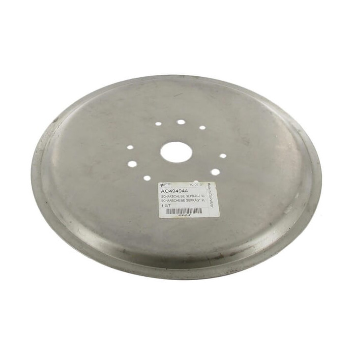 Podkładka redlicy tłoczona 9L Accord Kverneland AC494944 - widok z przodu