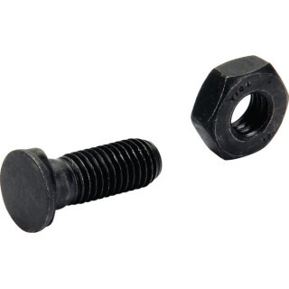 Śruba płużna 2-noskowa M10-30 K17 z nakrętką KV Kverneland KK033006R - widok z przodu