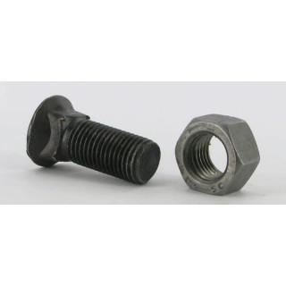 Śruba płużna 3-8x25 mm Kramp KK033005N - widok z przodu