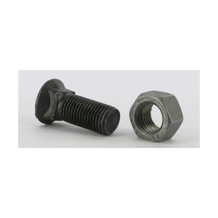 Śruba płużna 3-8x25 mm Kramp KK033005N - widok z przodu