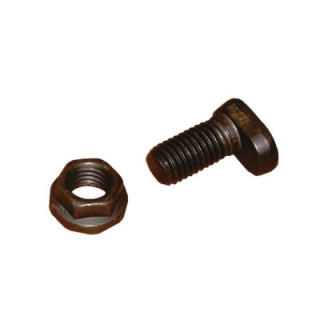 Śruba płużna owalna M14-34 mm Kverneland KK035149 - widok z przodu