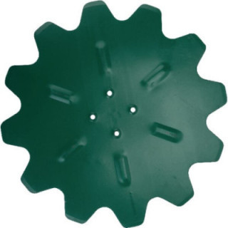 Talerz kroju pługa 22 zębaty Kverneland KK076295R - widok z przodu