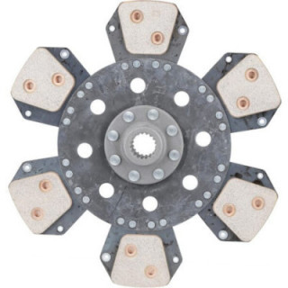 Tarcza sprzęgła metalowo-ceramiczna 45-66kW Zetor 54021907 - widok z przodu