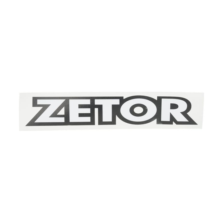 Naklejka na dach kabiny Zetor 54802025 - widok z przodu