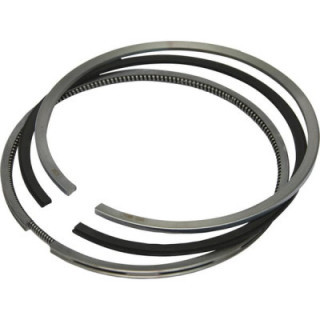 Pierścienie tłokowe silnika 3 pierścienie 105 mm komplet Zetor 93942002 - widok z przodu