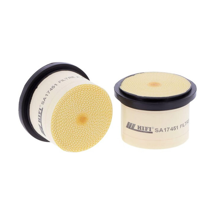 Filtr powietrza HiFi Filter SA17451 - widok z przodu