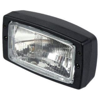 Reflektor prostokątny przykręcany Wesem 1400661102 - widok z przodu