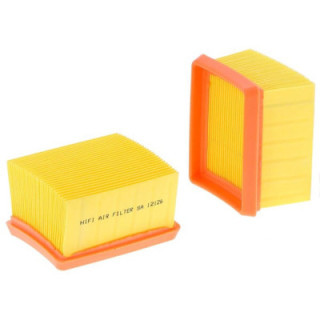 Filtr powietrza HiFi Filter SA12126 - widok z przodu
