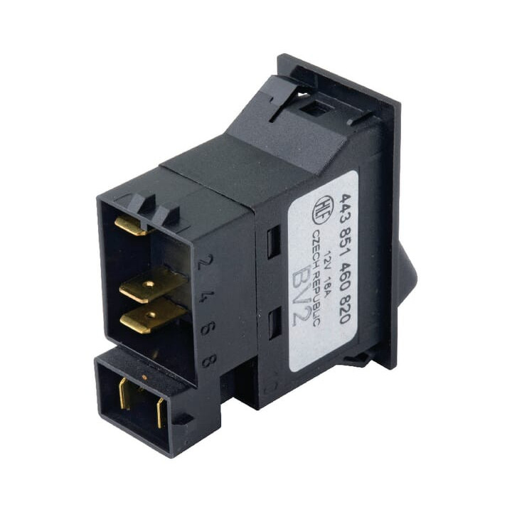 Włącznik przedniej osi napędowej Zetor 53359956 - widok z przodu