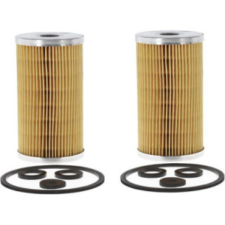 Zestaw filtrów paliwa z pierścieniami uszczelniającymi Zetor 9383070 - widok z przodu