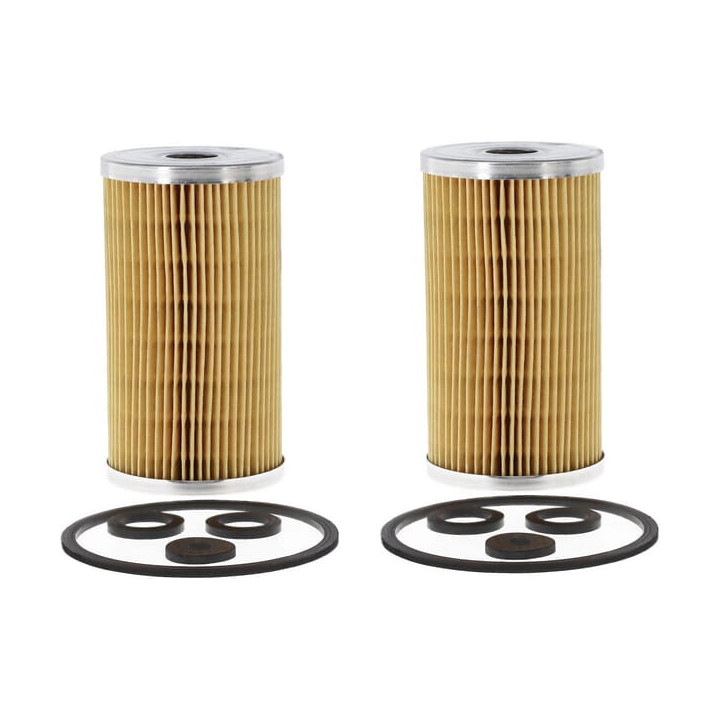 Zestaw filtrów paliwa z pierścieniami uszczelniającymi Zetor 9383070 - widok z przodu