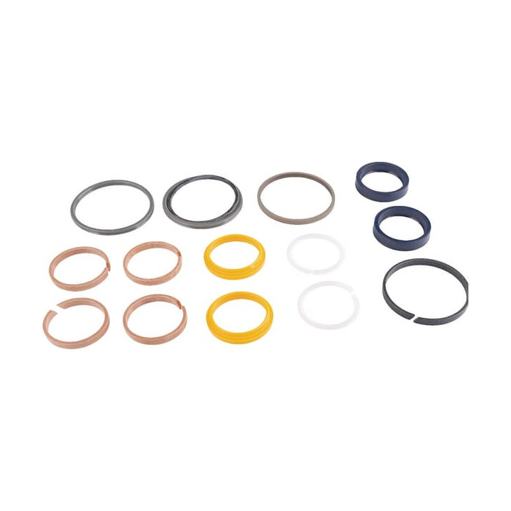 Zestaw uszczelniający siłownika układu kierowniczego Zetor 930152 - widok z przodu