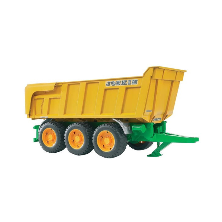 Przyczepa wywrotka trzyosiowa Joskin Bruder 02212 - widok z przodu
