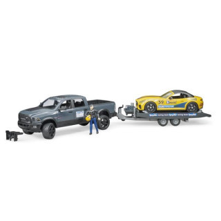 Pickup RAM 2500 Power wagon Bruder 02504 - widok z przodu